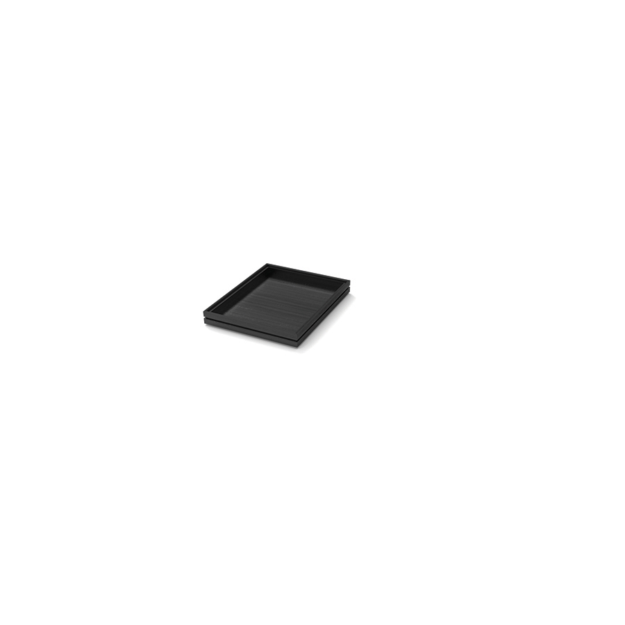 Flow Black Tray Gn 1/2