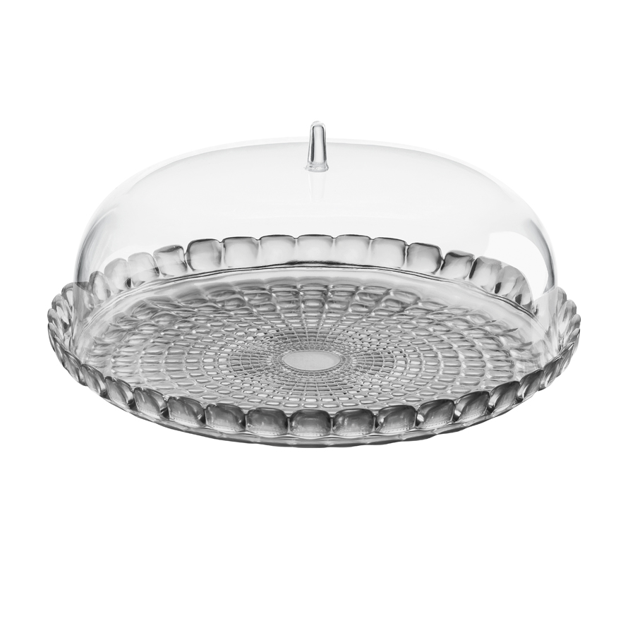 Tiffany Cake Serving Set 36 x 14cm Matt Grey