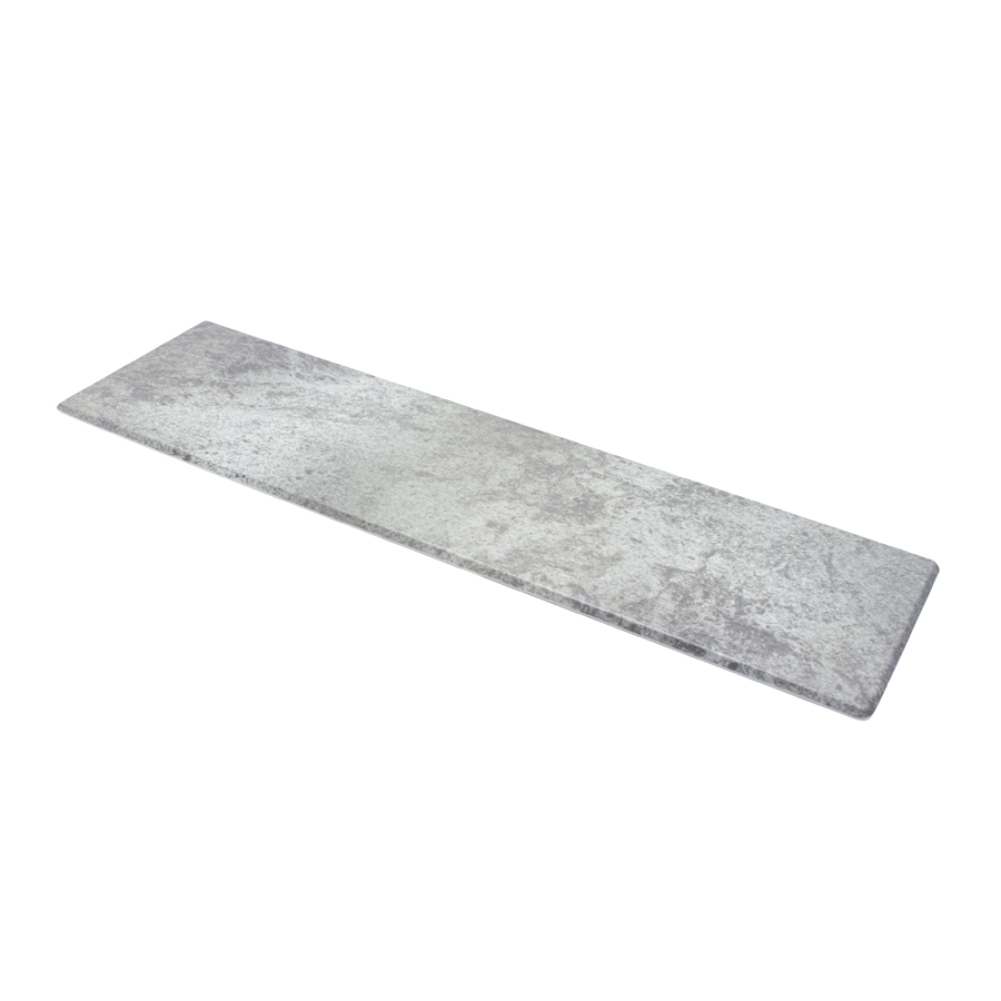 Mirage Strata Melamine Anthracite 2/4 GN Platter