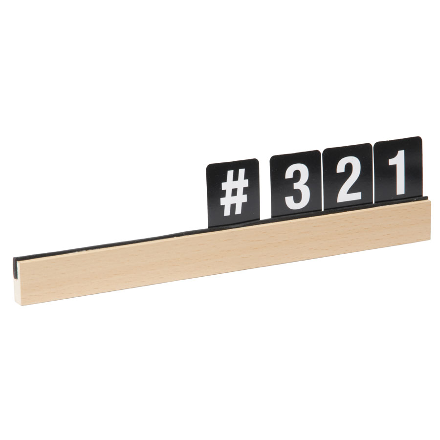 Securit Letter Shelf Including Letters & Numbers