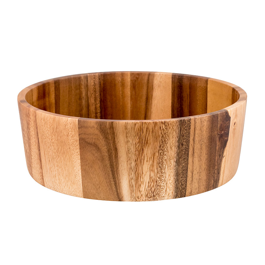 Rafters Elevate Large Wooden Buffet Bowl / Riser