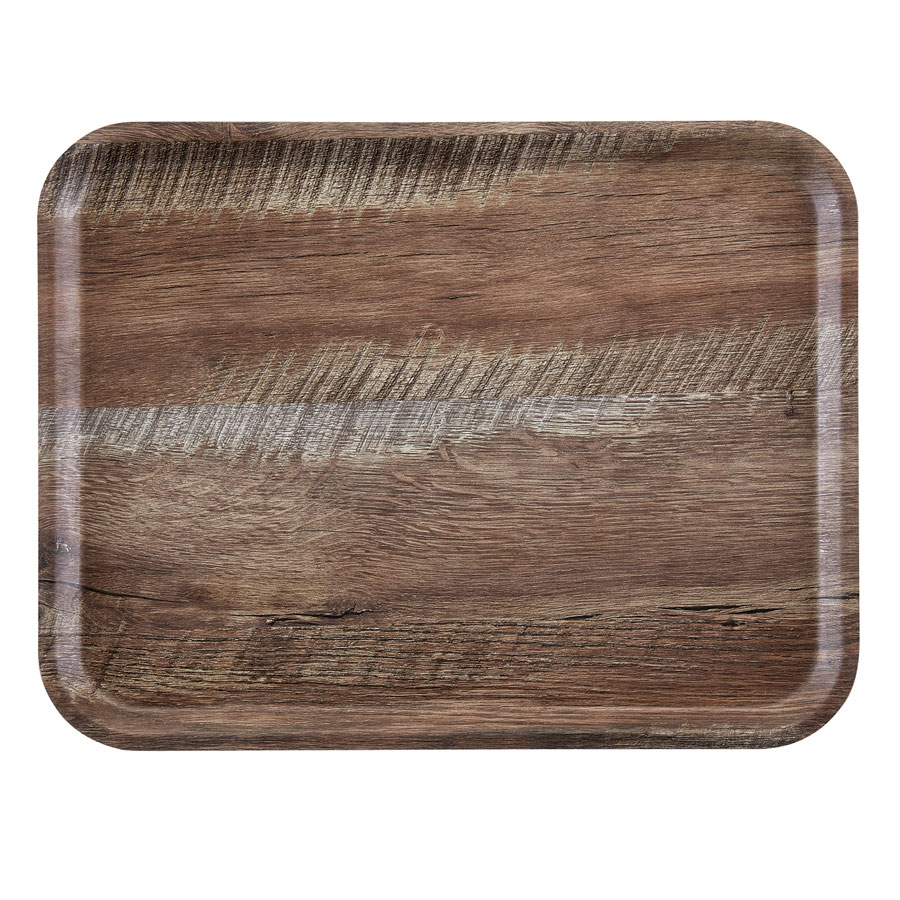 Cambro Madeira Natural Wood Effect Rectangular Tray 33x43cm