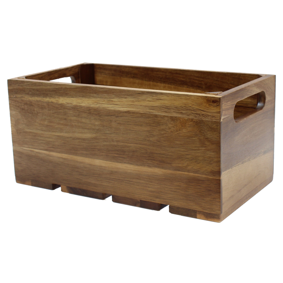 1:3 Gastro Serving & Display Crate, Acacia.
