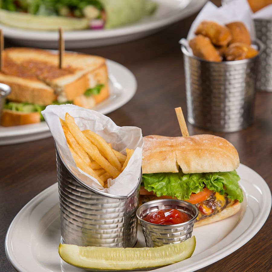 9.5oz Slanted Round Fry Cup, Brickhouse Collection