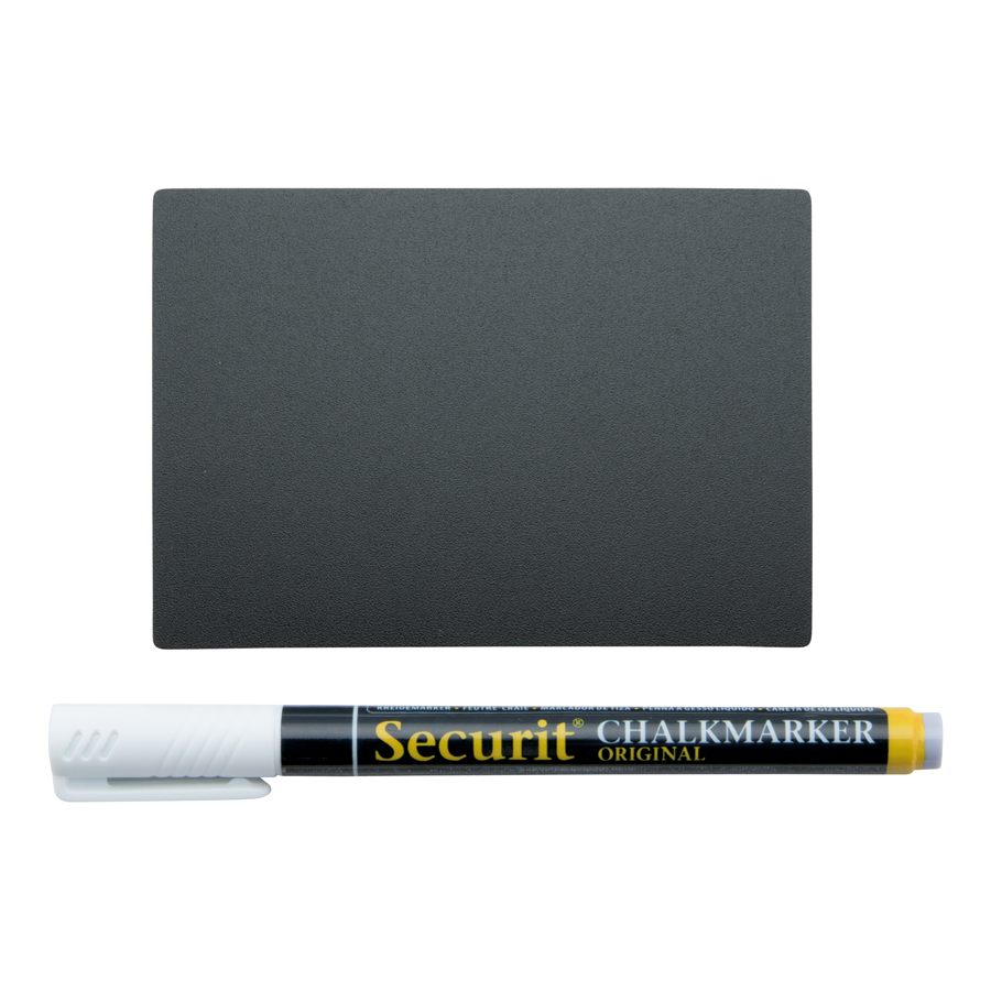 Chalkboard Tags A7 Black