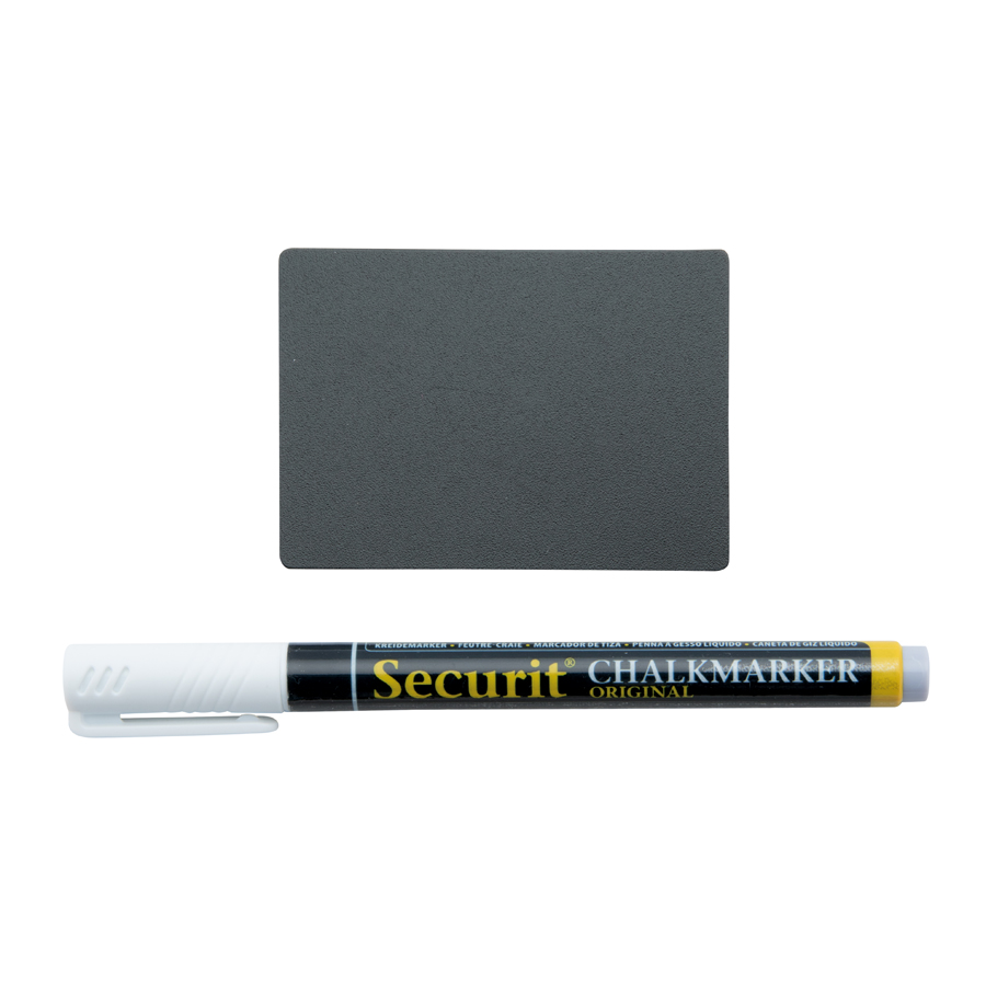 Chalkboard Tags A8 Black
