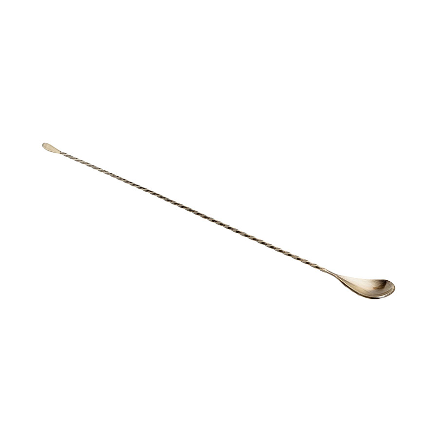 Antique Brass Collinson Spoon 45cm