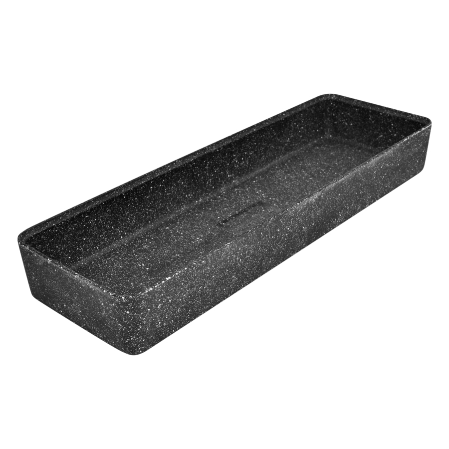 Dalebrook Kata Melaine Black Rectangular Crock 520x175x70mm 4.2 Litre
