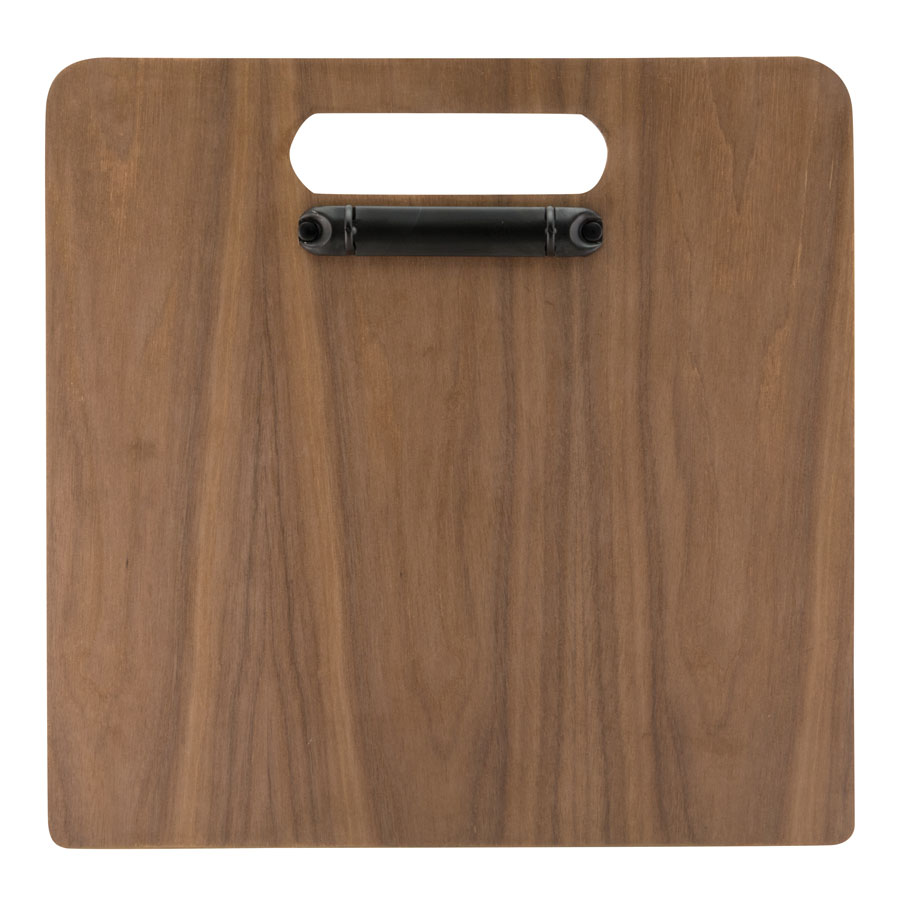 Securit Walnut Range Menu Holder With Ring Binder