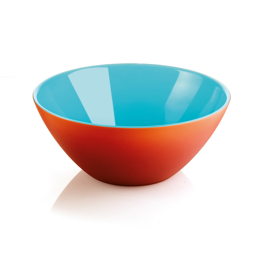 MyFusion 20cm Bowl Orange & Turquiose