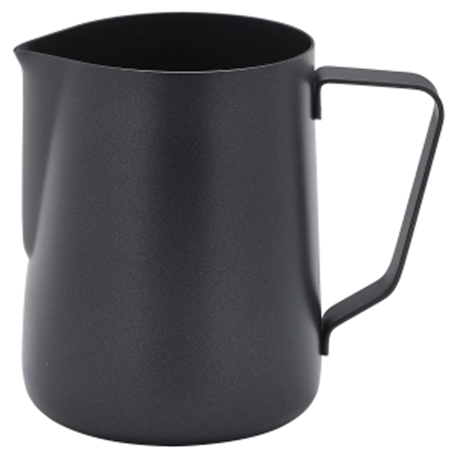 Black Non-stick Almond Milk Foaming Jug 0.9ltr 32oz