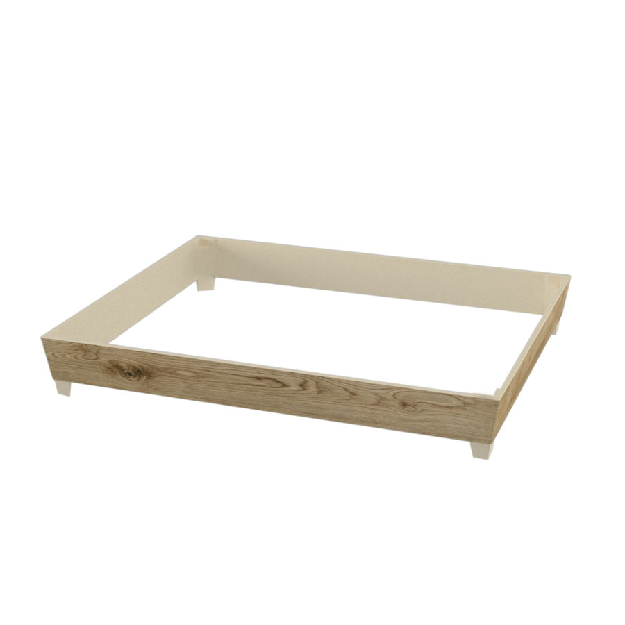Dalebrook Tura Melamine Wood Effect 1/2 GN Crate Frame 33.8x27.8x4.7cm