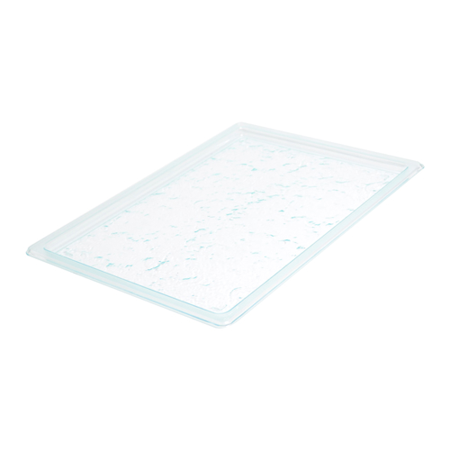 Glazz Large Glass Effect Serving Platter 380x274x15mm