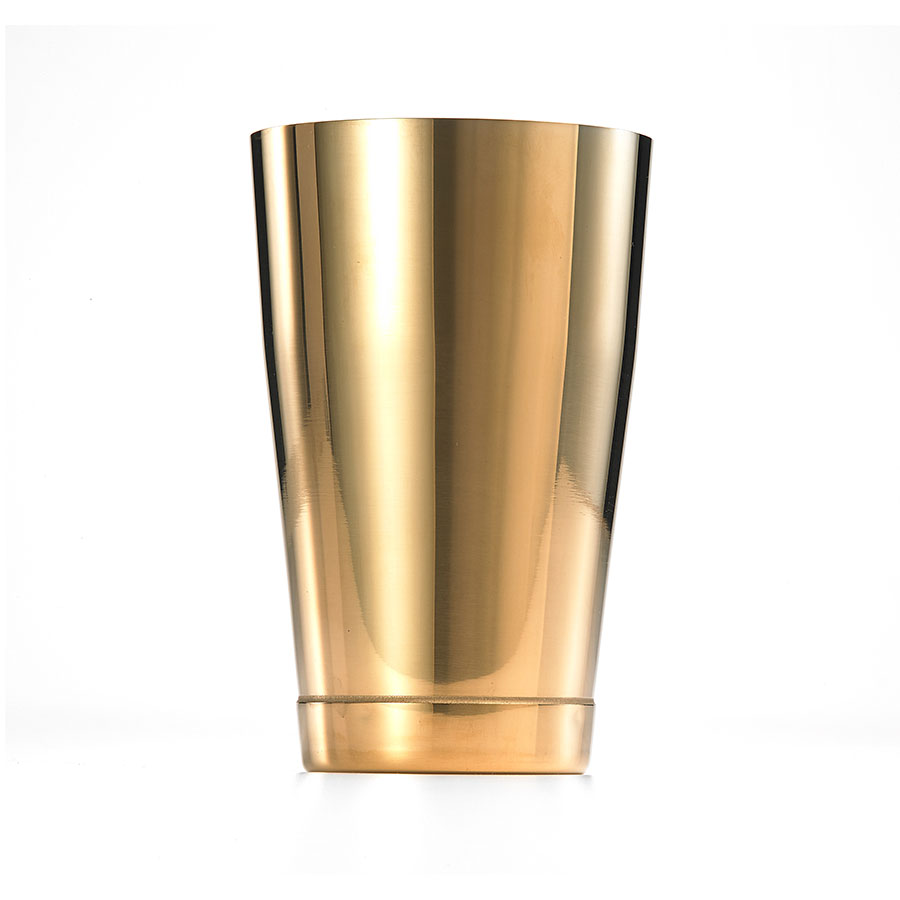 Shaker/Tin 18 oz. Gold