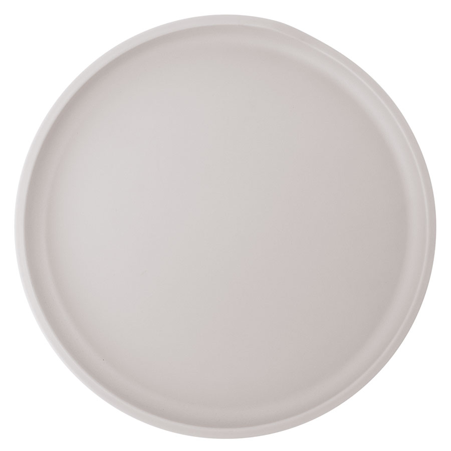 Creative Copenhagen Melamine Matte White Round Plate 225x25mm