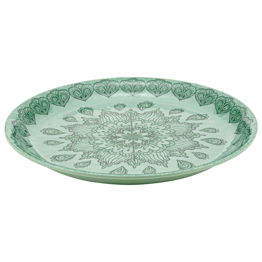 Mehndi Green Platter 35cm