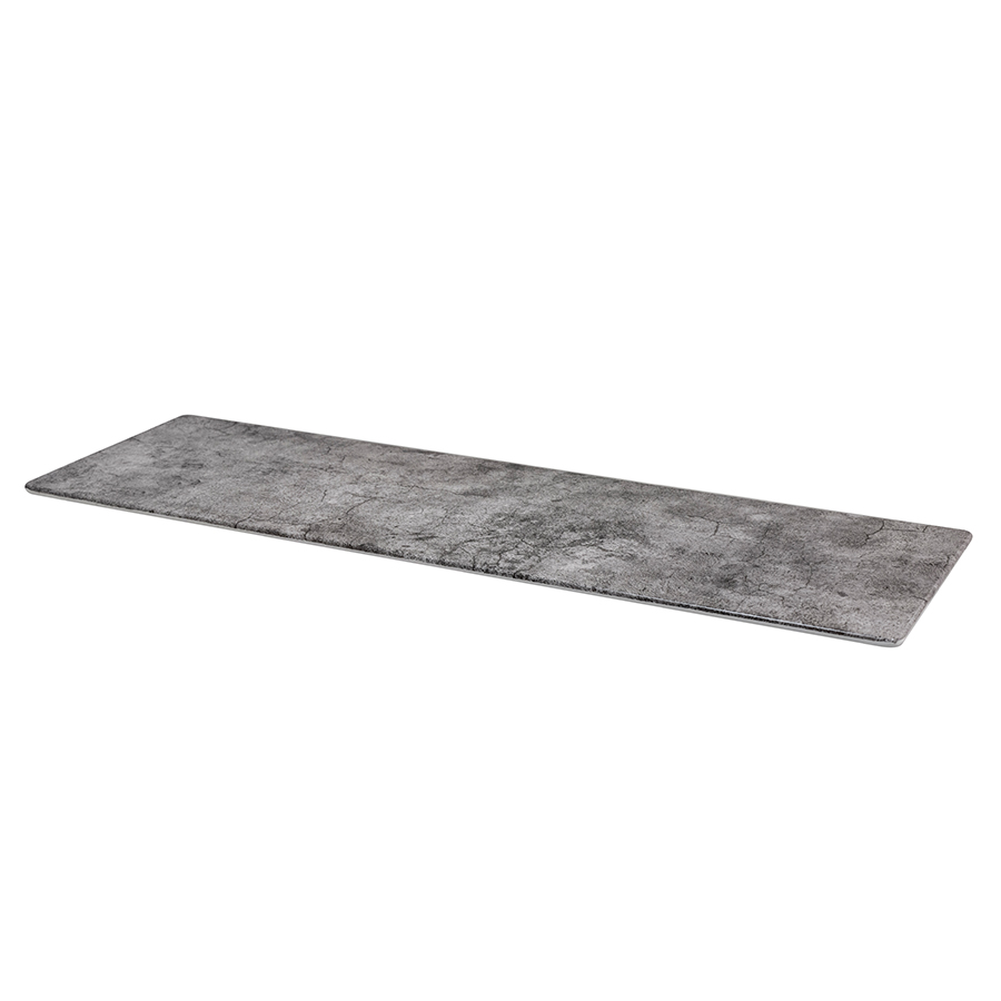 Mirage Strata Melamine Bauhaus Grey 2/4 GN Platter