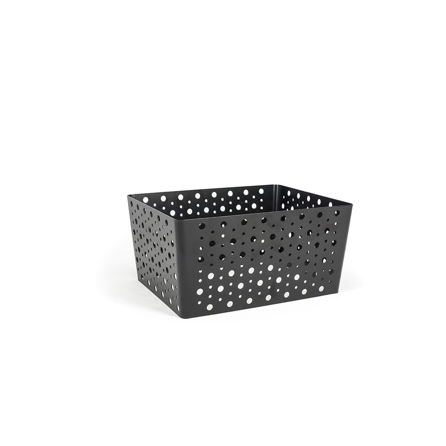 Front of The House Iron Matte Black 1/2 GN Deep Dots Housing 12.25x9.5x6 Inch