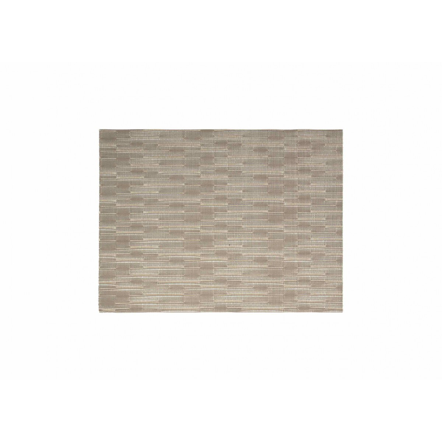 Front of The House Metroweave Vinyl Rectangular Tan Rush Mat 40.5x30.5cm