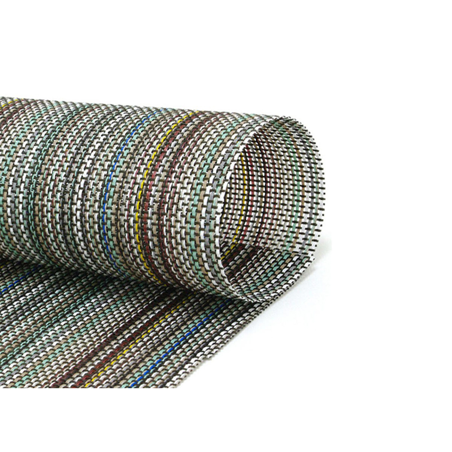 Front of The House Metroweave Vinyl Rectangular Blues Mesh Mat 40.5x30.5cm