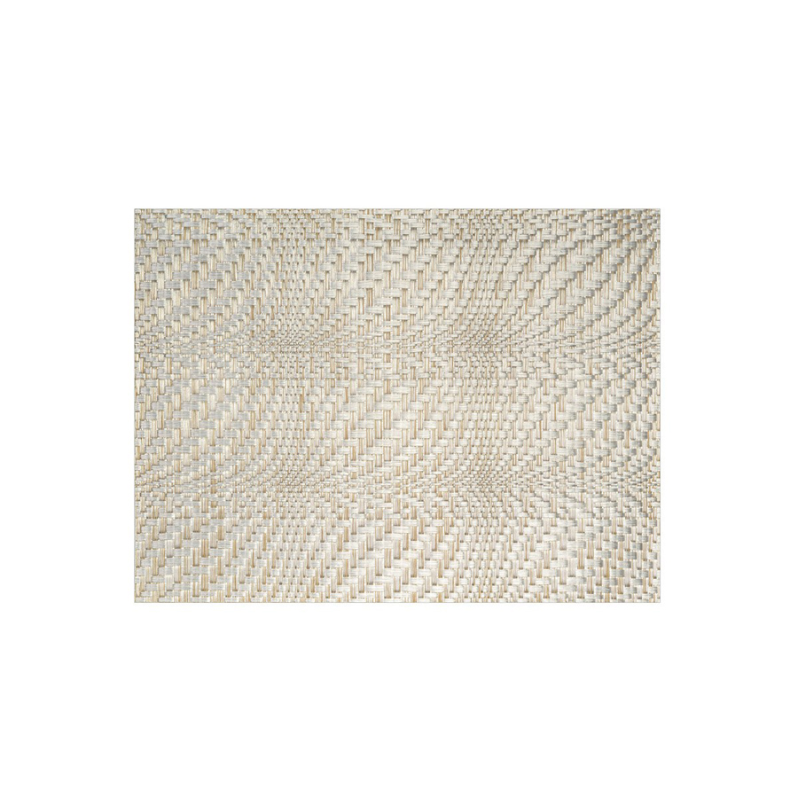 Front of The House Metroweave Vinyl Rectangular Pearl Optic Mat 40.5x30.5cm