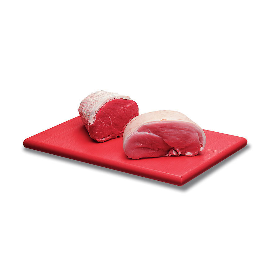 Chopping Board Polyethylene Red 61x44x25cm