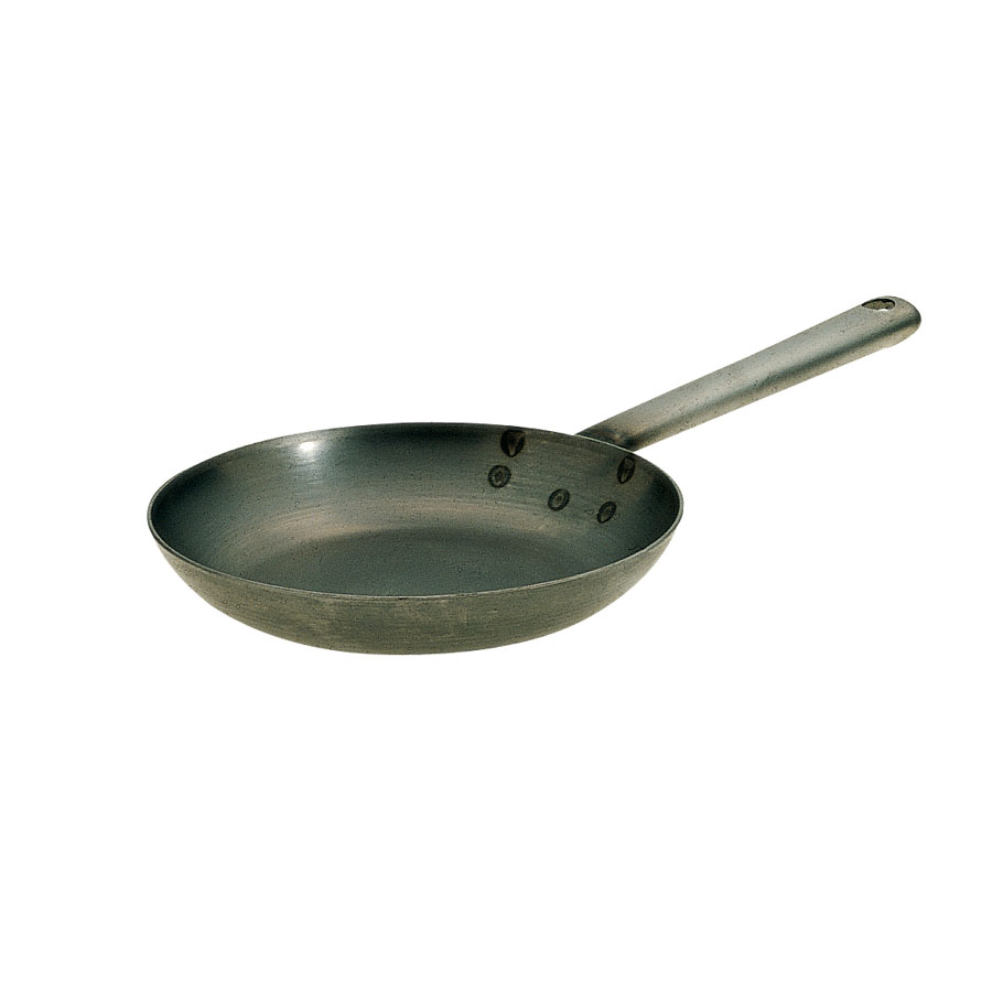 Omelette Pan Black Iron 26cm 10in