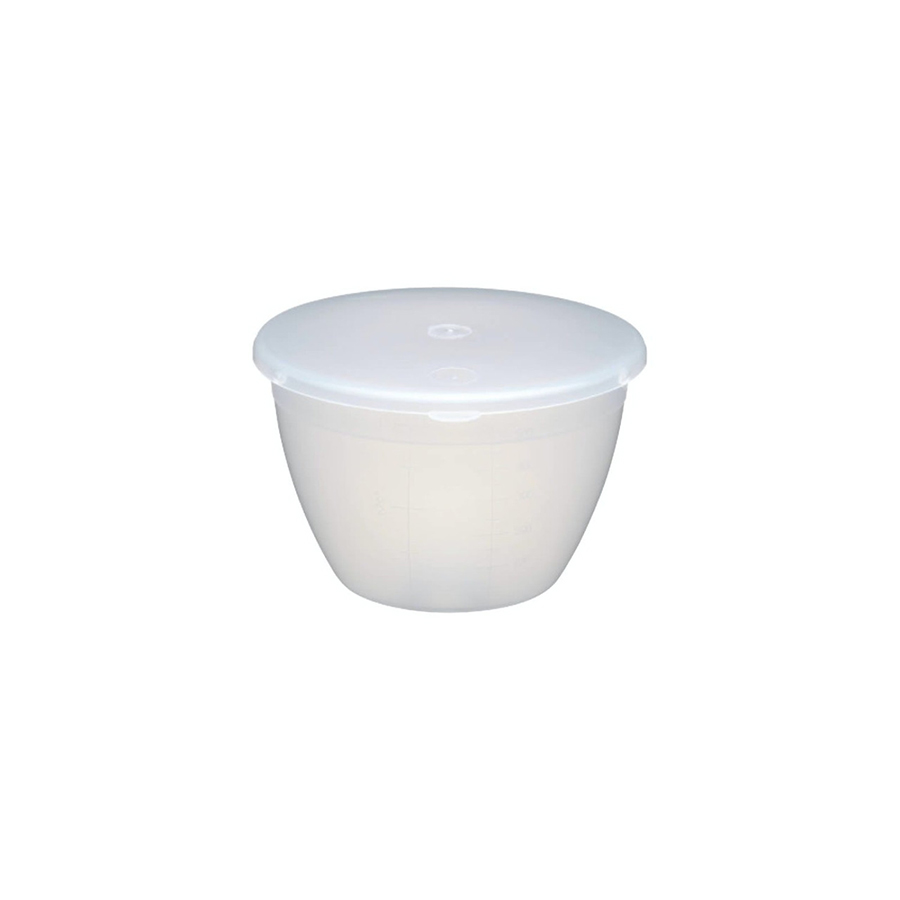 Pudding Basin Polypropylene 500ml 12cm With Lid