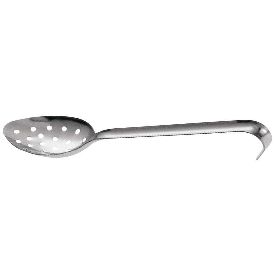 Perforated Spoon Hook End Stainless Steel 35cm