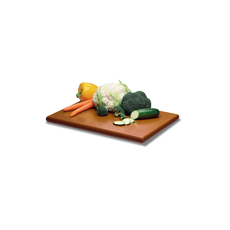 Chopping Board Polyethylene Brown 46x30x1.2cm
