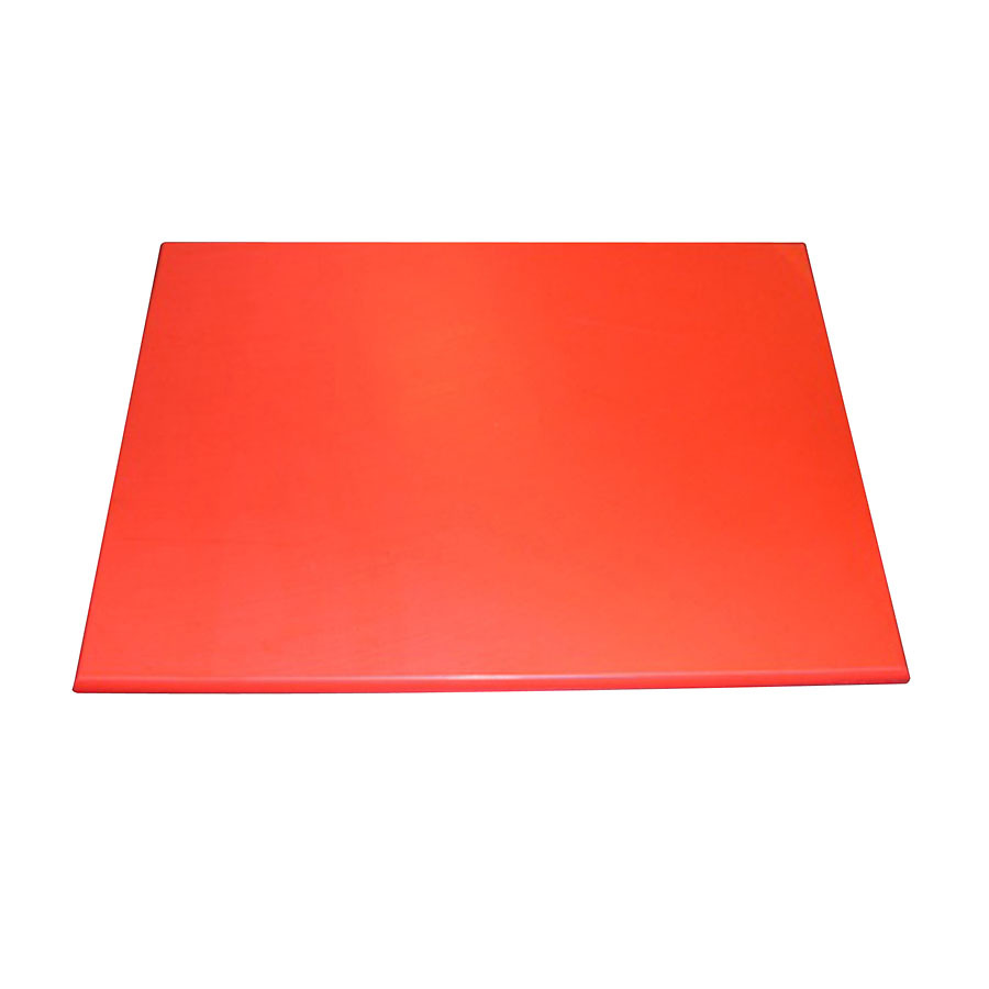 Chopping Board Polyethylene Red 61x44x1.2cm