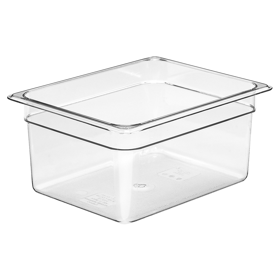 Cambro Gastronorm Container 1/2 Clear Polycarbonate 265x150mm