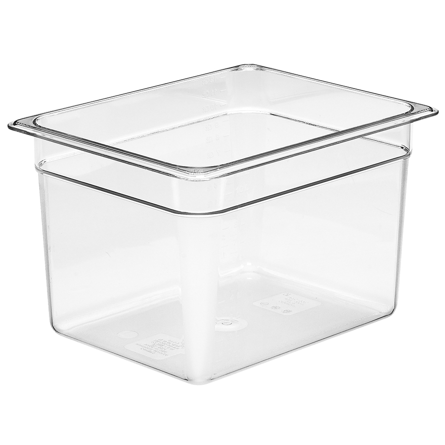 Cambro Gastronorm Container 1/2 Clear Polycarbonate 265x200mm