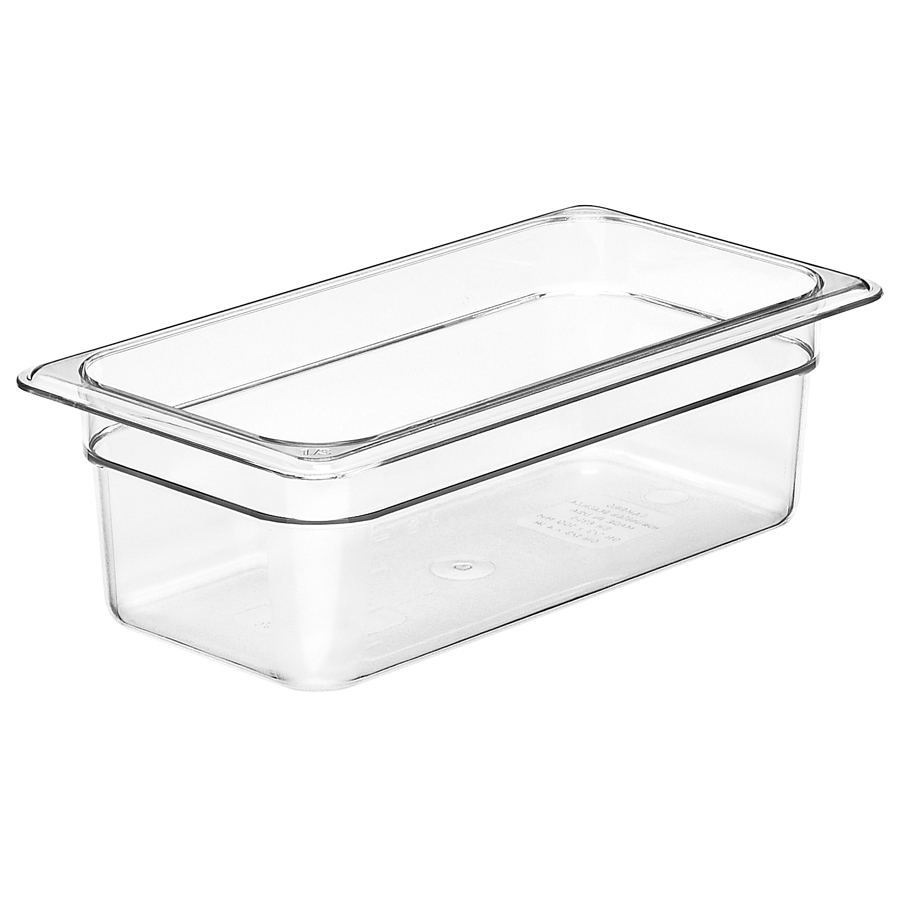 Cambro Gastronorm Container 1/3 Clear Polycarbonate 176x100mm