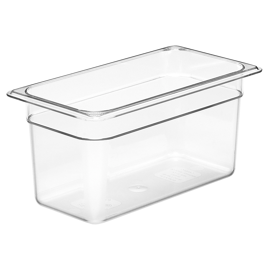 Cambro Gastronorm Container 1/3 Clear Polycarbonate 176x150mm