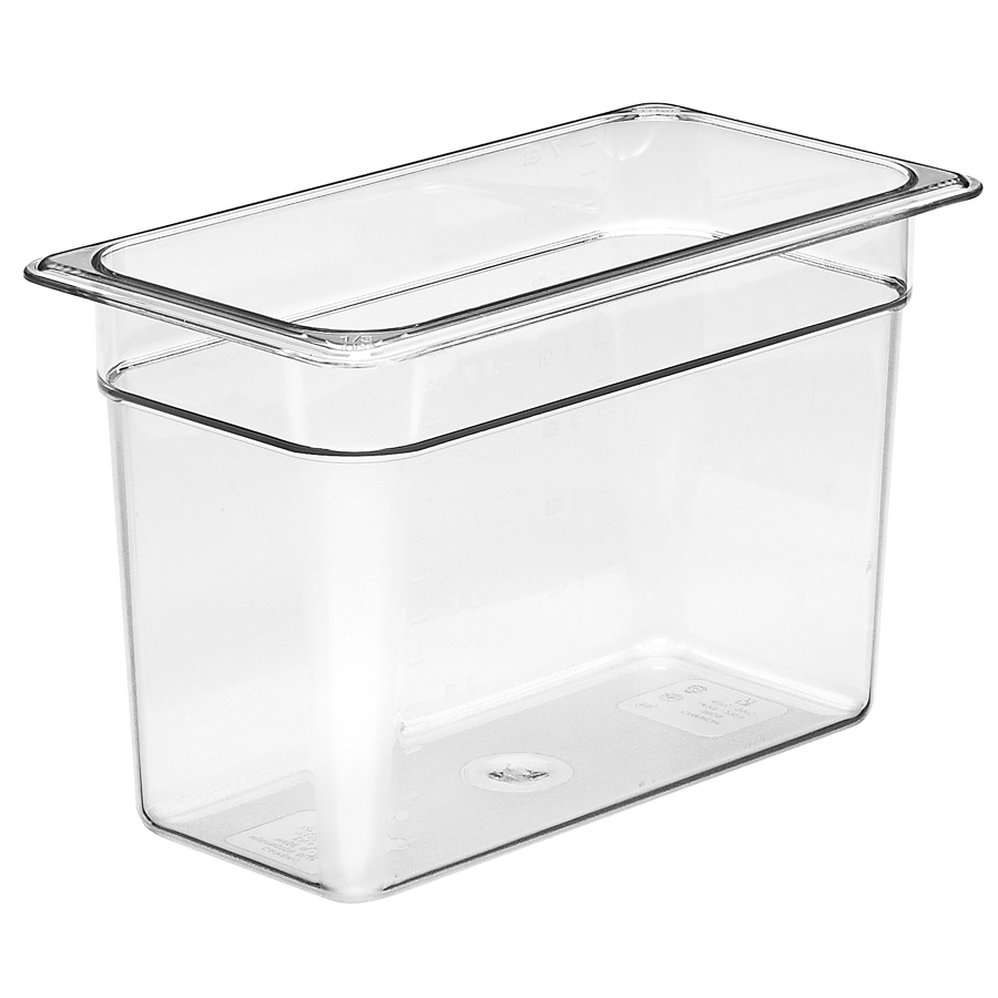 Cambro Gastronorm Container 1/3 Clear Polycarbonate 176x200mm