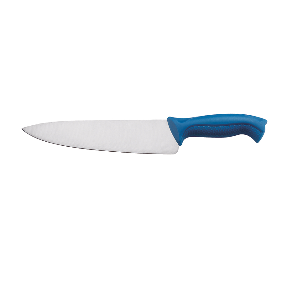 Cook Knife 8.5in Stainless Steel Blade Blue Handle
