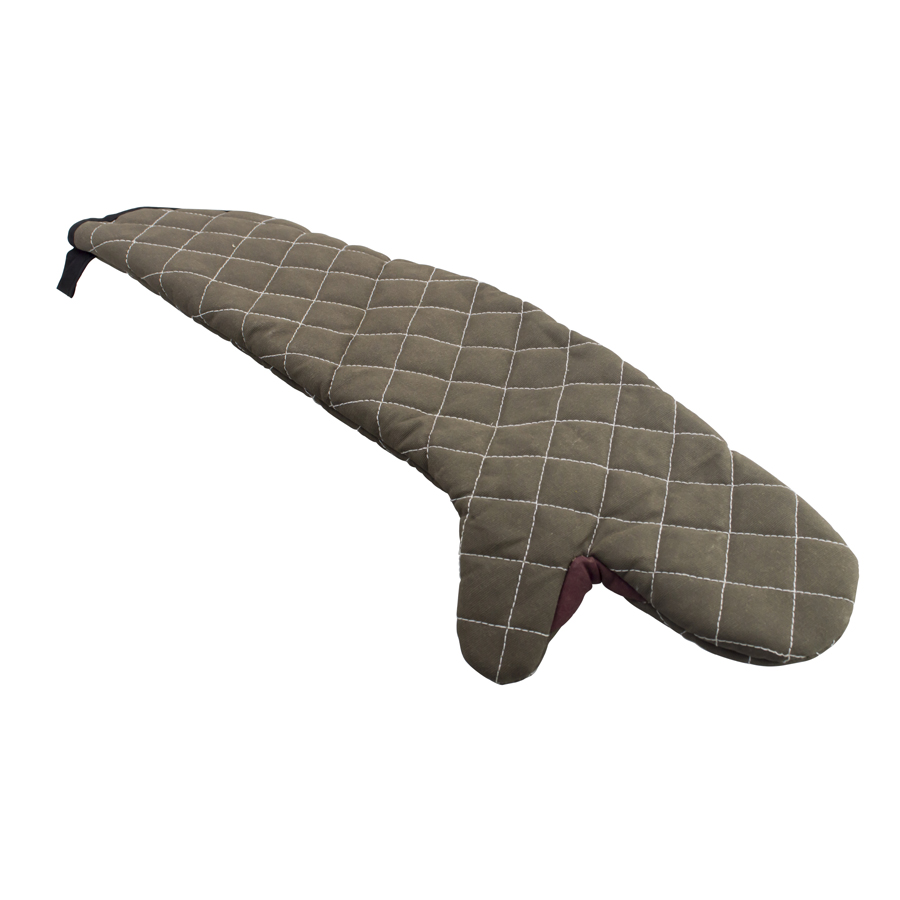 San Jamar BestGuard Single Oven Mitt 24" Tan