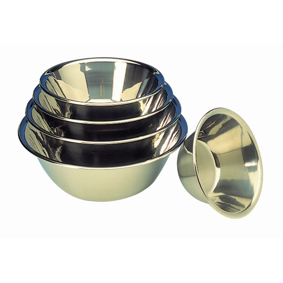 Matfer Bourgeat Mixing Bowl Flat Bottomed Stainless Steel 1ltr 16cm