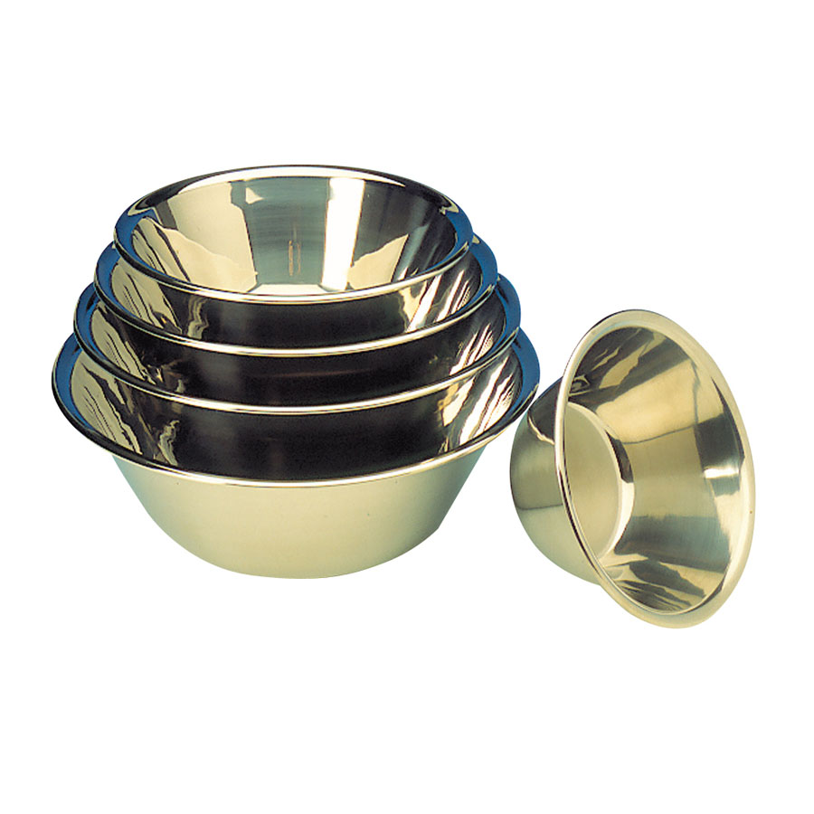 Matfer Bourgeat Mixing Bowl Flat Bottomed Stainless Steel 8.2ltr 32cm