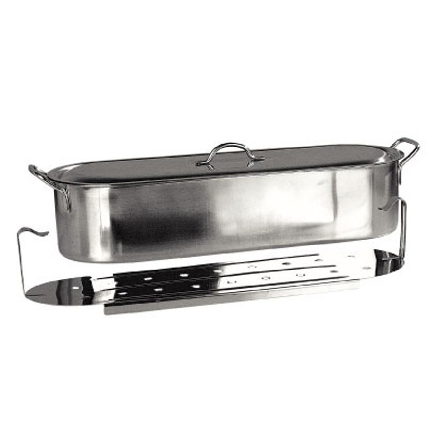 Heavy Duty Fish Kettle Stainless Steel 60x19x12.5cm