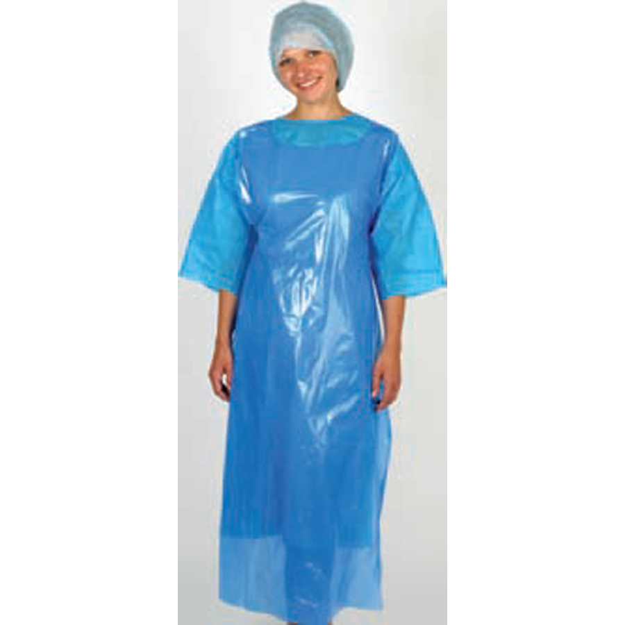 Disposable Apron Standard Blue