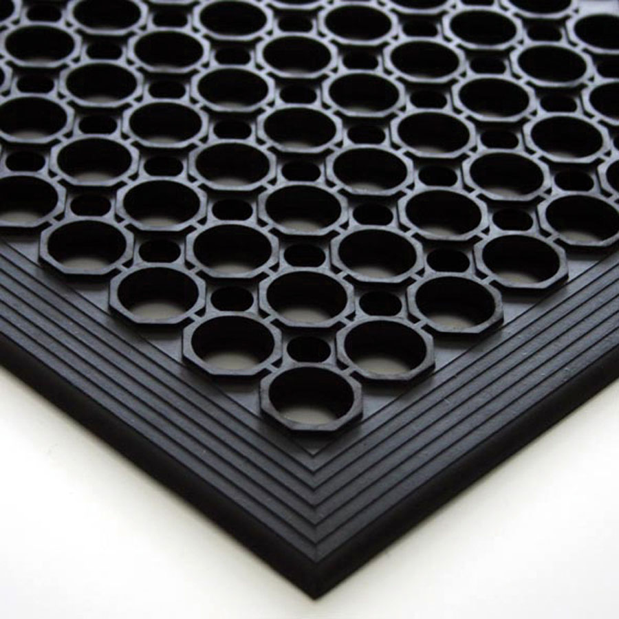 Coba Interlocking Floor Matting Black
