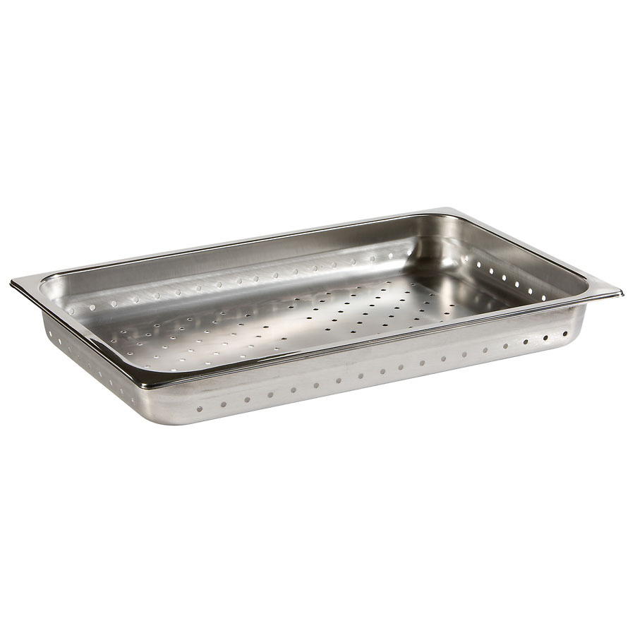 Gastronorm Perf Container 1/1 Stainless Steel 325x20mm