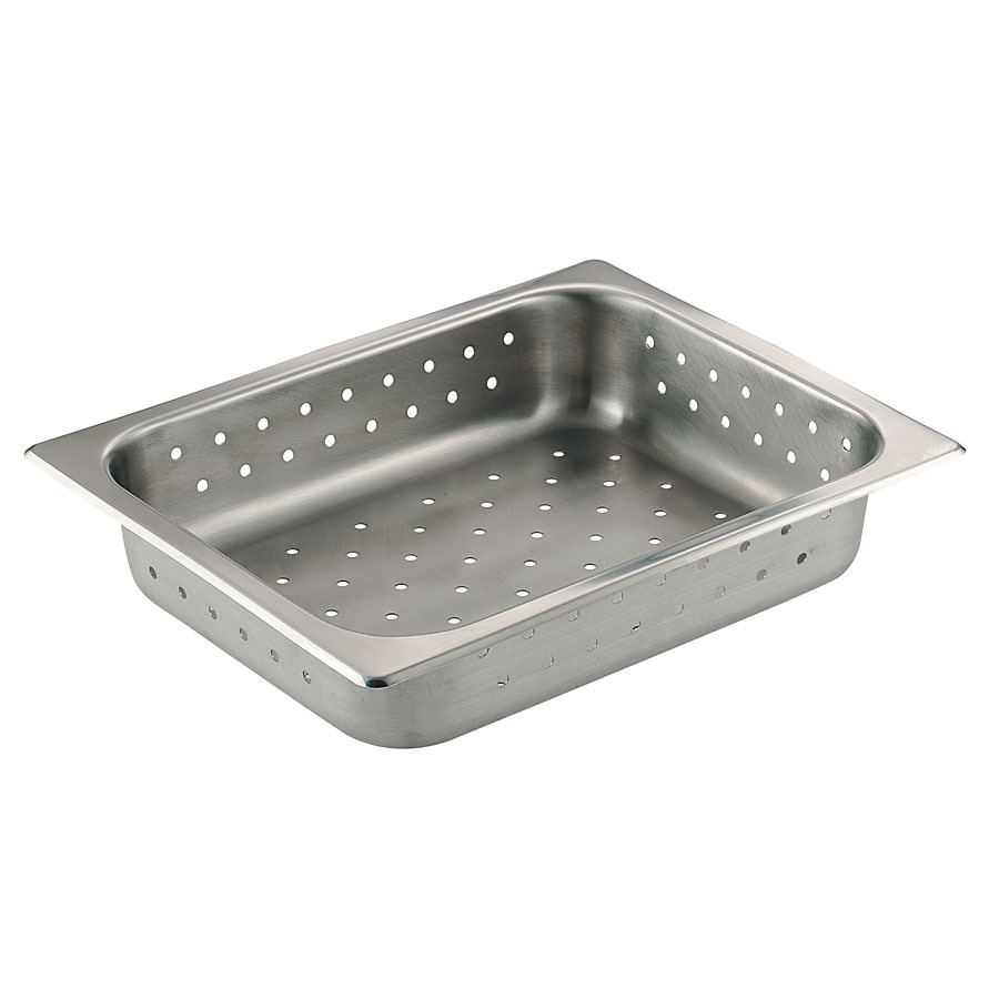Gastronorm Perf Container 1/2 Stainless Steel 265x150mm