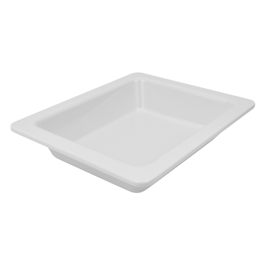 Dalebrook Delux Gastro Melamine White 1/2 GN Dish 2.3 Litre