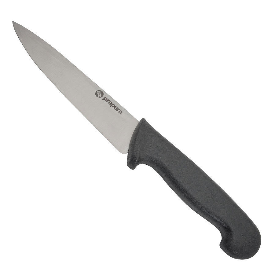 Cook Knife 6.25in Stainless Steel Blade Black Handle