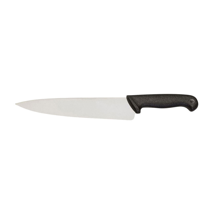 Cook Knife 10in Stainless Steel Blade Black Handle