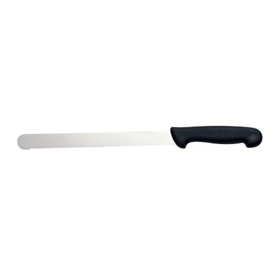 Bread Knife 10in Stainless Steel Blade Black Handle