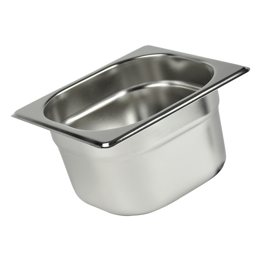 Gastronorm Container 1/6 Stainless Steel 162x150mm